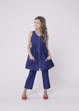 Fritz Smocked-Waist Dress